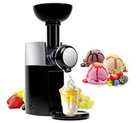Frozen Dessert Maker, 500ml Ice Cream Machine, Soft Serve Yogurt Sorbet Maker, Easy Operation for Homemade Ice Cream and Fruit Sorbet, DIY Dessert Tool