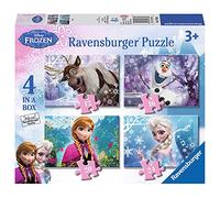 Frozen - Disney Frozen 4 In 1 Jigsaw Puzzles