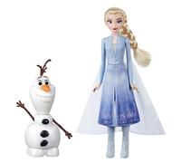 Frozen Disney Talk and Glow Olaf and Elsa Dolls Remote Control Elsa Activates Talking Dancing Glowing Olaf Inspired by Disney's 2 Movie