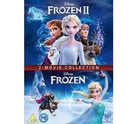 FROZEN DVD DOUBLE PACK PART 1 and 2 WALT DISNEY MOVIE FILM COLLECTION DVD UK R2