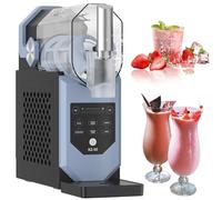 Frozen Drink Machine, Electric Smoothie Maker with 5 Preset Modes, No Ice Needed, Self-cleaning, LCD Touch Screen, for Smoothies, Beverages, Milkshakes, Ice Cream