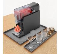 Frozen Drink & Slushie Machine Accessories - Durable Silicone Pad with Convex Edge 22.5”*15” for Ninja FS301/FS300 Models - Easy to Clean & Long-Lasting (Grey, 22.5"*15")