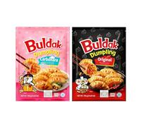 Frozen Dumplings (Gyoza) | Korean Style Protein Dumplings 700g x 2 Pack (Carbonara + Original)