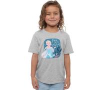 Frozen Elsa Own Your Destiny Girls T Shirt, Athletic Heather, 5-6 Years