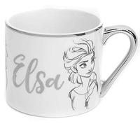 Frozen Elsa Unisex Cup White/Silver, Ceramics,