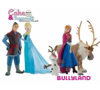 Frozen Figures Figurine Cake Toppers Disney Set of 5 Bullyland