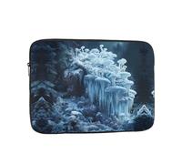Frozen forest Patterned 17 inch Portable Laptop Bag - Perfect for Business, Travel, School, Office Shockproof Laptop Inner Pocket