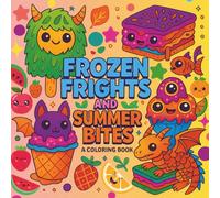 Frozen Frights and Summer Bites: A Cute & Creepy Summerween Coloring Book