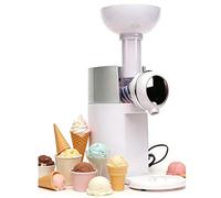 Frozen Fruit Ice Cream Maker, 180W Soft Serve Machine for Gelato Sorbet, One Touch Auto Operation, Dishwasher Safe Parts, Healthy Vegan Dessert Tool for Home Use