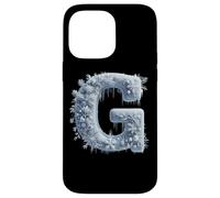 Frozen G Letter Winter Wonderland Case for iPhone 14 Pro Max