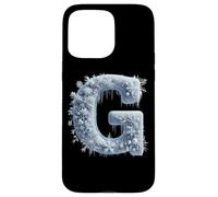 Frozen G Letter Winter Wonderland Case for iPhone 15 Pro Max
