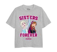 Frozen Girl's Sisters Forever T-Shirt Grey | Size: 3-4 Years frozen Grey 3-4 Years
