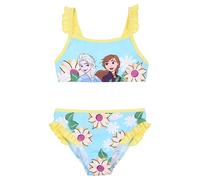 Frozen Girls' Two-Piece Swimsuit, blue, 5 Years