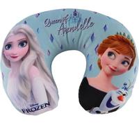 Frozen Ice Travel Pillow - Soft and Comfortable Neck Support with Disney Frozen Design, Perfect for Children in the Car or Plane