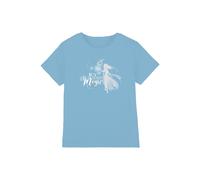 Frozen Icy Holiday Magic For Christmas With Elsa Kids T-Shirt Light Blue | Size: 7-8 Years frozen Light Blue 7-8 Years