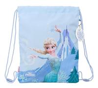 Frozen - Junior Flat Bag Backpack, Ideal for Children of Different Ages, Comfortable and Versatile, Quality and Resistance, 26 x 34 cm