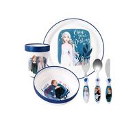 Frozen Kids Kids 6 Piece Reusable Dinner Set - Cup, Bowl, Plate & Cutlery