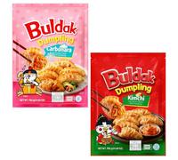 Frozen Korean Style Dumplings (Gyoza) | Protein Dumplings | Quick & Easy Meal | 700g x 2 Pack (Total 1.4kg) | Assorted Flavours (Carbonara +Kimchi)