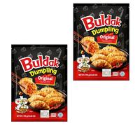 Frozen Korean Style Dumplings (Gyoza) | Protein Dumplings | Quick & Easy Meal | 700g x 2 Pack (Total 1.4kg) | Assorted Flavours (Original Hot Chicken Flavor)