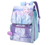 Frozen Large Backpack Flap Over Bag Waterproof Rucksack Children Elsa