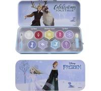 Lip Smacker Frozen Lip & Face Color Tin, Frozen Makeup Set for Kids with Glossy and Colorful LipGloss and EyeShadows, Included Beauty Accessories