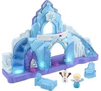 FROZEN Little People Ice Castle Giant Playset Elsa Olaf GKV24 Rare