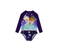 Frozen Long Sleeve Swim Suit Disney Blue 2-3 Years