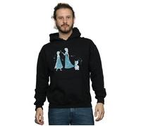 Frozen Magic Snowflakes Hoodie Disney Black S