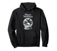Frozen Memories Snow Globe Cozy Cabin Winter Scene Pullover Hoodie
