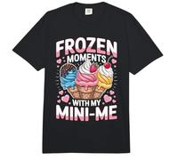 Frozen Moments with My Mini-Me Ice Cream Fun Comfort Colors Adult Heavyweight T-Shirt