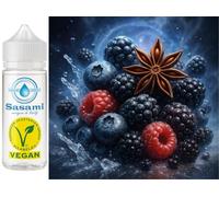 Frozen Nebula Berry Mix Anise Ice Flavor Concentrate - Vegan - Sasami - 100ml