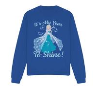Frozen New Year, My Year To Shine Sweatshirt Royal | Size: Medium frozen Royal M