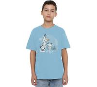 Frozen Olaf And Bruni The Fire Spirit Are Cool As Ice kids t-shirt Disney Light Blue 12-13 Years