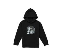 Frozen Olaf And Bruni The Fire Spirit Are Cool As Ice Youth Kids Pull-Over Hoodie, Black Disney Black 7-8 Years