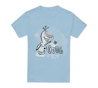 Frozen Olaf & Bruni The Fire Spirit Are Cool As Ice T-Shirt Light Blue | Size: Medium frozen Light Blue M