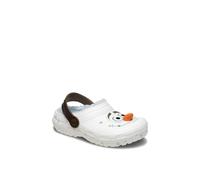 Crocs Unisex Child Clog, Frozen Olaf Lined Classic Clog K, Multi, 1 UK Child