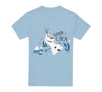 Frozen Olaf Is Wayyy Cool T-Shirt Light Blue | Size: 2XL frozen Light Blue 2XL