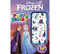 Frozen: Puffy Sticker Colouring Book (Disney) (Disney Frozen)
