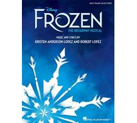 Frozen Robert Lopez_Kristen Anderson-Lopez Book [Softcover] Easy Piano Walt Disn