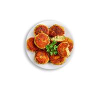 Frozen Salmon Lemon & Dill Fish Cakes 85g x 24 Units - Premium Handcrafted Fishcakes with Zesty Lemon & Fresh Dill, Perfect for Restaurants & Home Dining