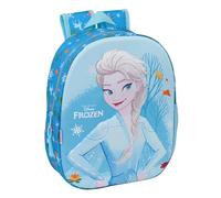 Frozen - School Backpack, with 3D Design, Ideal for Children of Different Ages, Comfortable and Versatile, Quality and Resistance, 27 x 10 x 33 cm