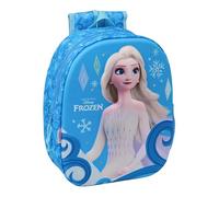 Frozen - School Backpack, with 3D Design, Ideal for Children of Different Ages, Comfortable and Versatile, Quality and Resistance, 27 x 10 x 33 cm