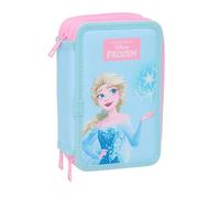 Frozen - School Pencil Case with 37 Tools Included, Children's Pencil Case, Child, Ideal for Children from 5 to 14 Years, Comfortable and Versatile, Quality and Resistance, 12.5 x 5.5 x 19.5 cm