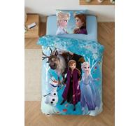 Frozen Single Duvet Cover 140x200 + Pillowcase 65x65 100% Cotton Elsa Anna
