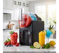 Frozen Slushie Maker Machine Quick Freeze Slush & Smoothie Maker with One-Touch Operation, Large Capacity Countertop Ice Drink Blender for Slushies Frappés & Frozen Cocktails Easy Clean Family Kitchen