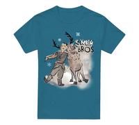Frozen Snow Bros With Kristoff & Sven T-Shirt Mid Grey | Size: 2XL frozen Mid Grey 2XL