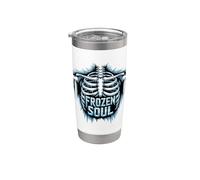 Frozen Soul ICY Skeleton Bones Stainless Steel Insulated Tumbler