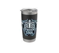 Frozen Soul ICY Skeleton Bones Stainless Steel Insulated Tumbler