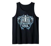 Frozen Soul ICY Skeleton Bones Tank Top