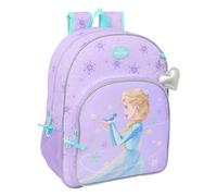 Frozen Spirit - Children's School Backpack, Children's Backpack, Adaptable to Trolley, Ideal for School Children, Comfortable and Versatile, Quality and Resistance, 33 x 14 x 42 cm, lilac, M, Casual